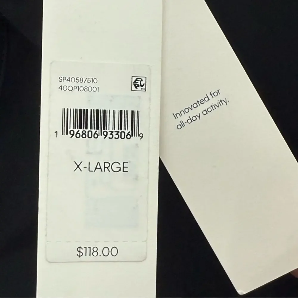 NWT Calvin Klein Performance Wear Polyester Long Sleeve Hidden Snap Down Shirt - Picture 12 of 12